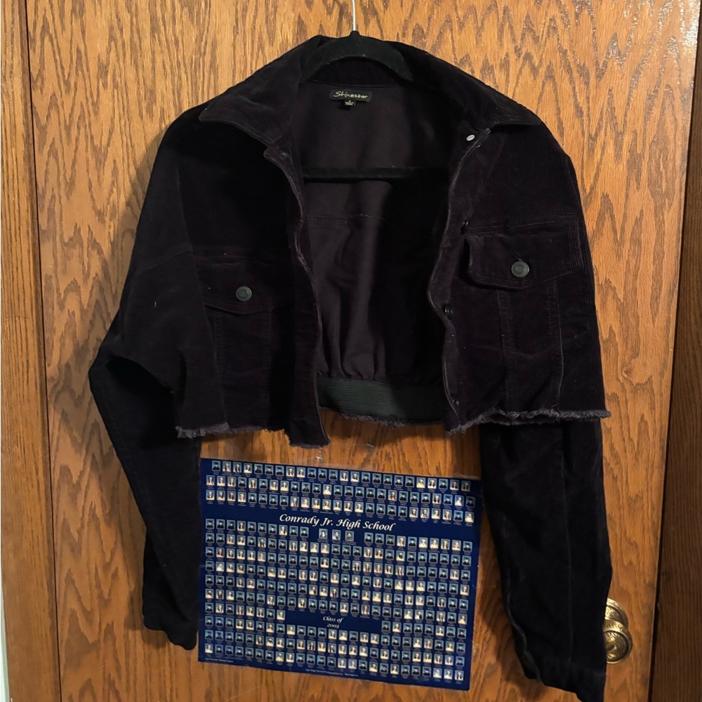 Shinestar Dark Corduroy Jacket